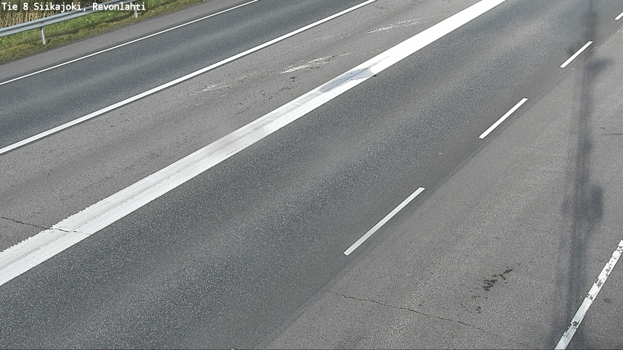 Weather Camera Image Road 8 Siikajoki, Revonlahti, Siikajoki, Pohjois-Pohjanmaa