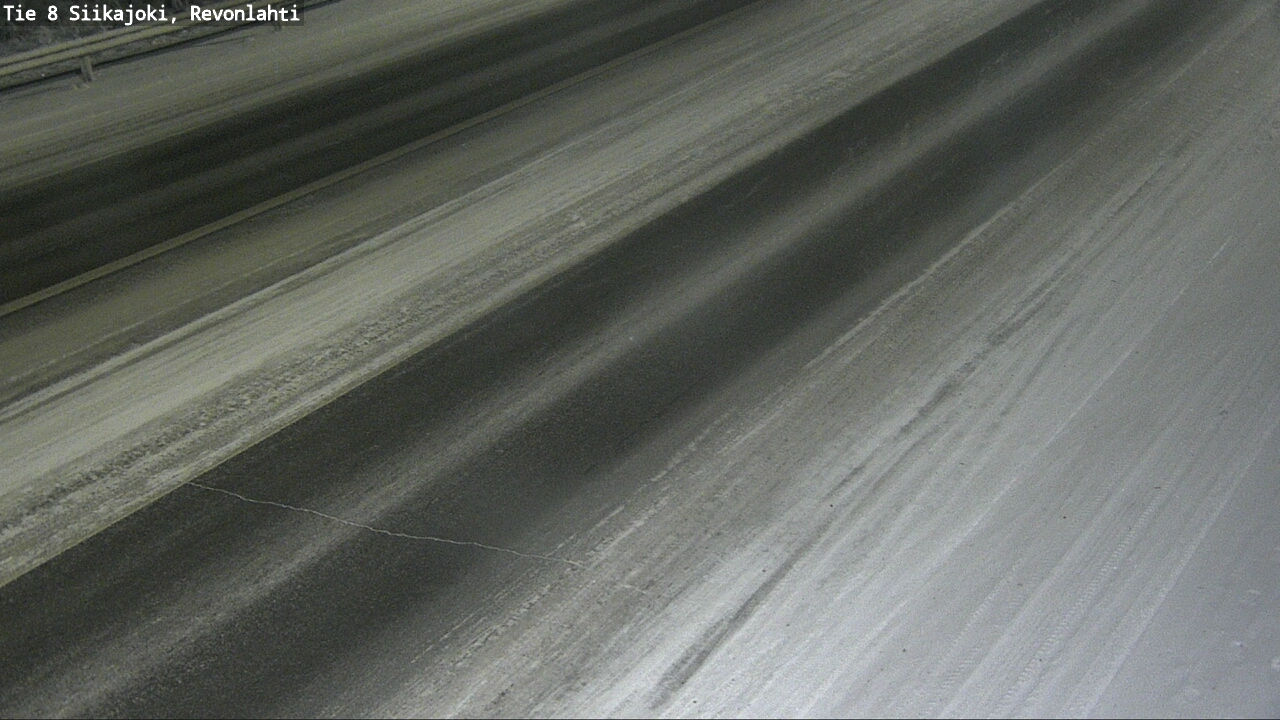 Weather Camera Image Road 8 Siikajoki, Revonlahti, Siikajoki, Pohjois-Pohjanmaa