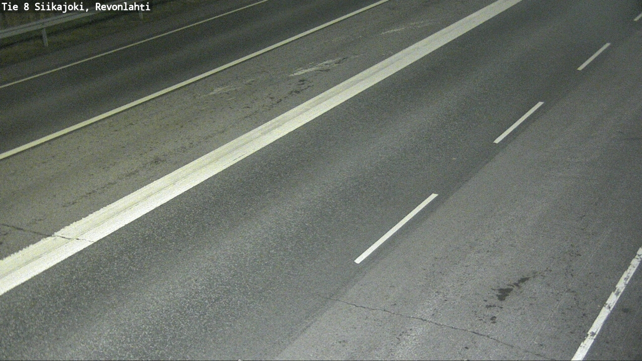 Weather Camera Image Road 8 Siikajoki, Revonlahti, Siikajoki, Pohjois-Pohjanmaa