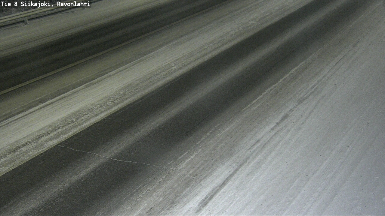 Weather Camera Image Road 8 Siikajoki, Revonlahti, Siikajoki, Pohjois-Pohjanmaa