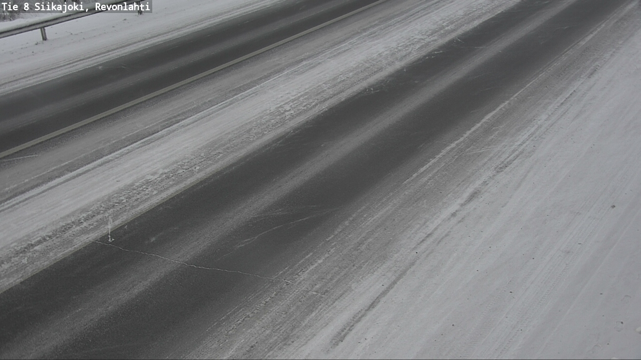 Weather Camera Image Road 8 Siikajoki, Revonlahti, Siikajoki, Pohjois-Pohjanmaa