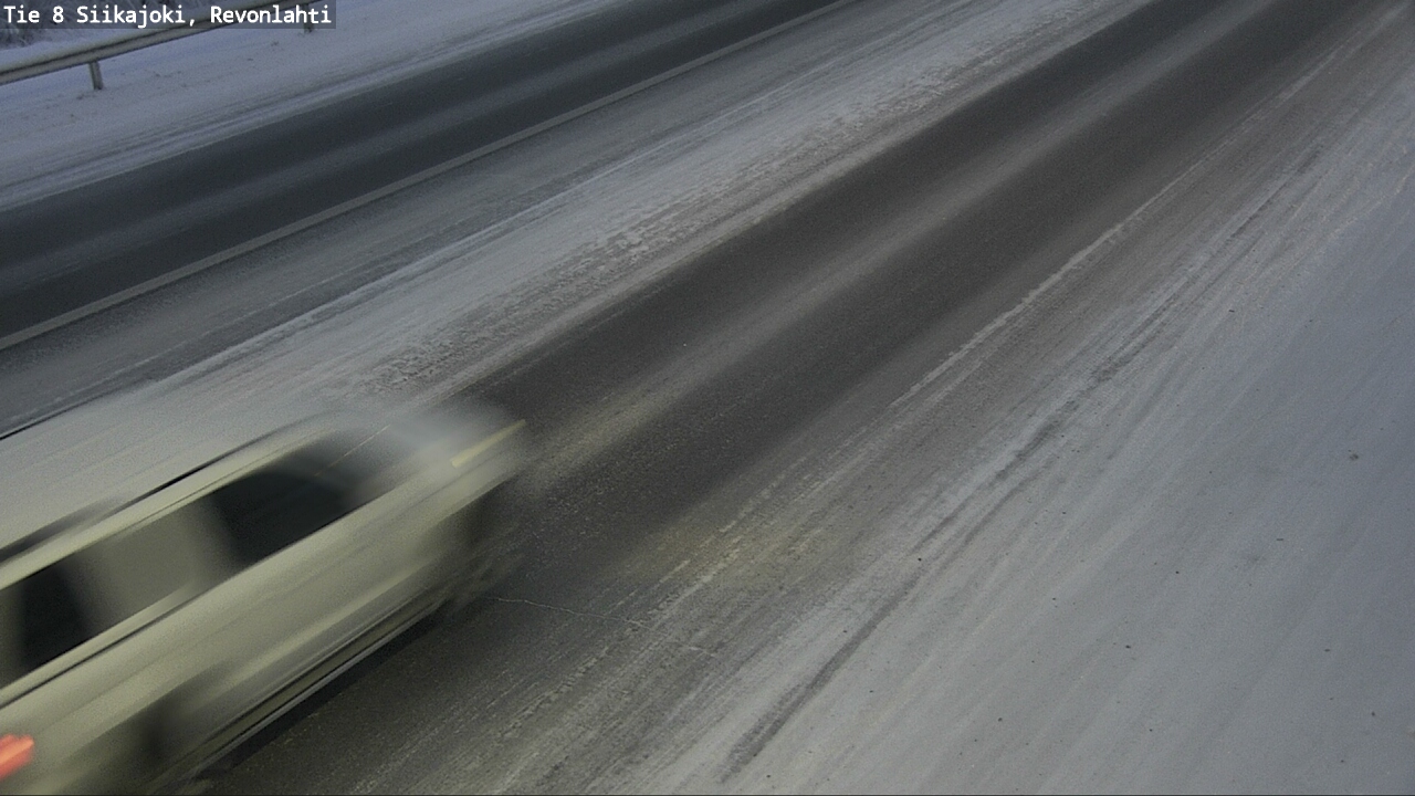 Weather Camera Image Road 8 Siikajoki, Revonlahti, Siikajoki, Pohjois-Pohjanmaa