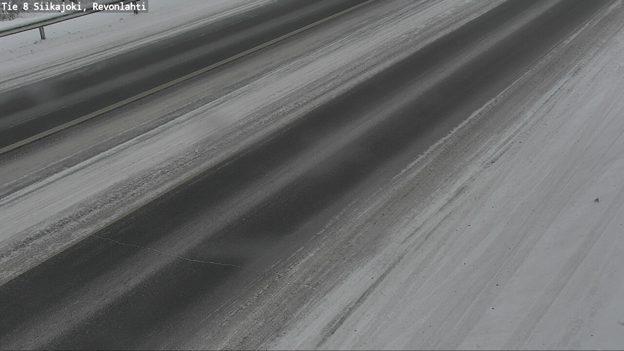 Weather Camera Image Road 8 Siikajoki, Revonlahti, Siikajoki, Pohjois-Pohjanmaa