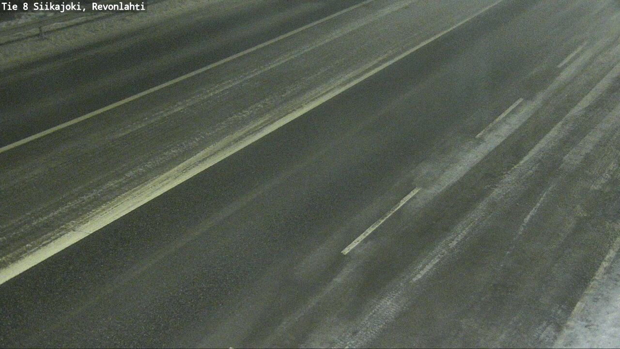 Weather Camera Image Road 8 Siikajoki, Revonlahti, Siikajoki, Pohjois-Pohjanmaa