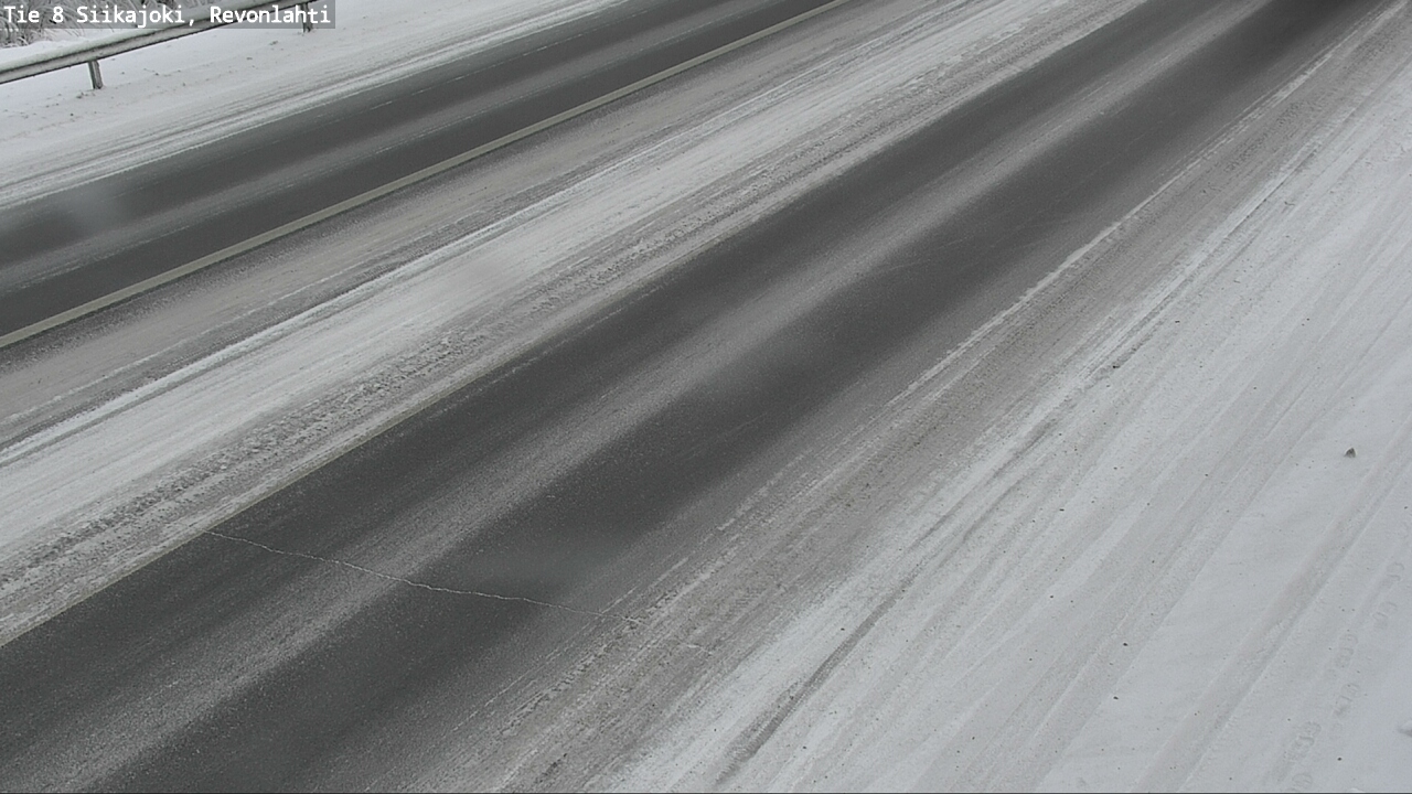 Weather Camera Image Road 8 Siikajoki, Revonlahti, Siikajoki, Pohjois-Pohjanmaa