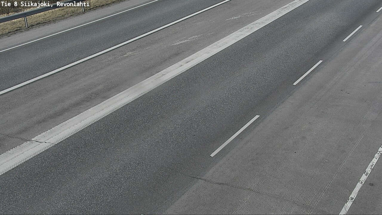 Weather Camera Image Väg 8 Siikajoki, Revolax, Siikajoki, Pohjois-Pohjanmaa