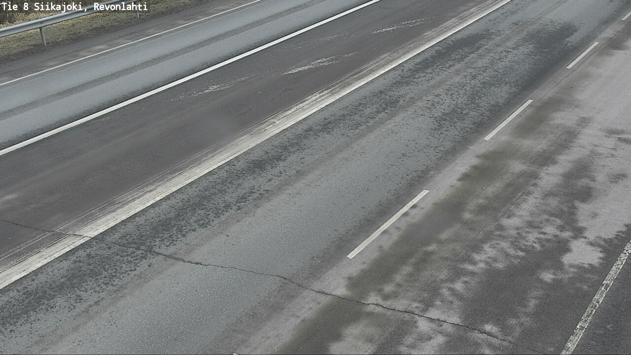 Weather Camera Image Road 8 Siikajoki, Revonlahti, Siikajoki, Pohjois-Pohjanmaa