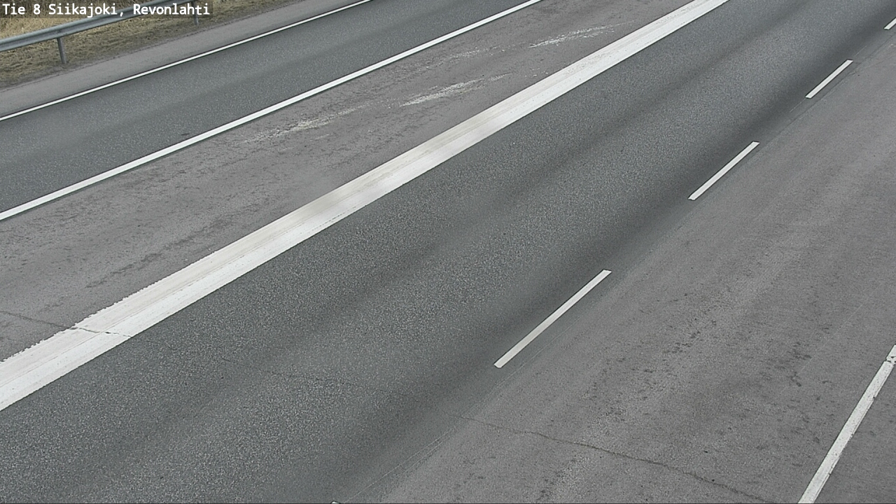 Weather Camera Image Väg 8 Siikajoki, Revolax, Siikajoki, Pohjois-Pohjanmaa