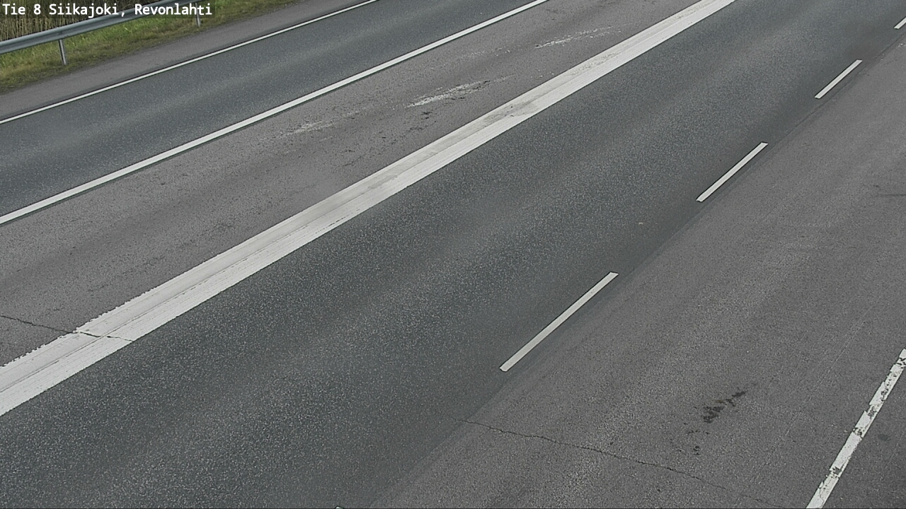 Weather Camera Image Road 8 Siikajoki, Revonlahti, Siikajoki, Pohjois-Pohjanmaa