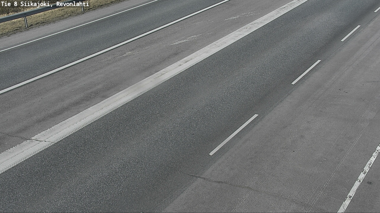 Weather Camera Image Väg 8 Siikajoki, Revolax, Siikajoki, Pohjois-Pohjanmaa