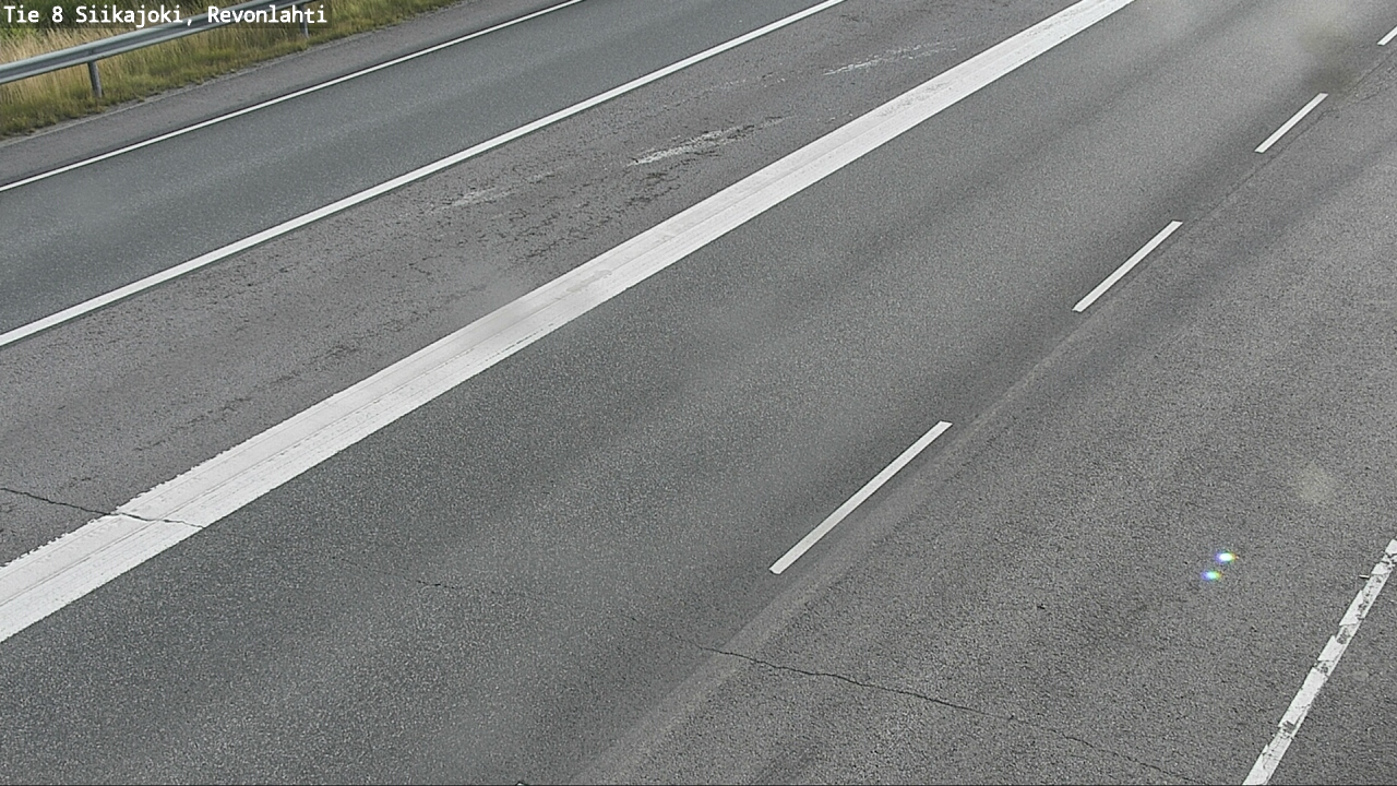 Weather Camera Image Väg 8 Siikajoki, Revolax, Siikajoki, Pohjois-Pohjanmaa