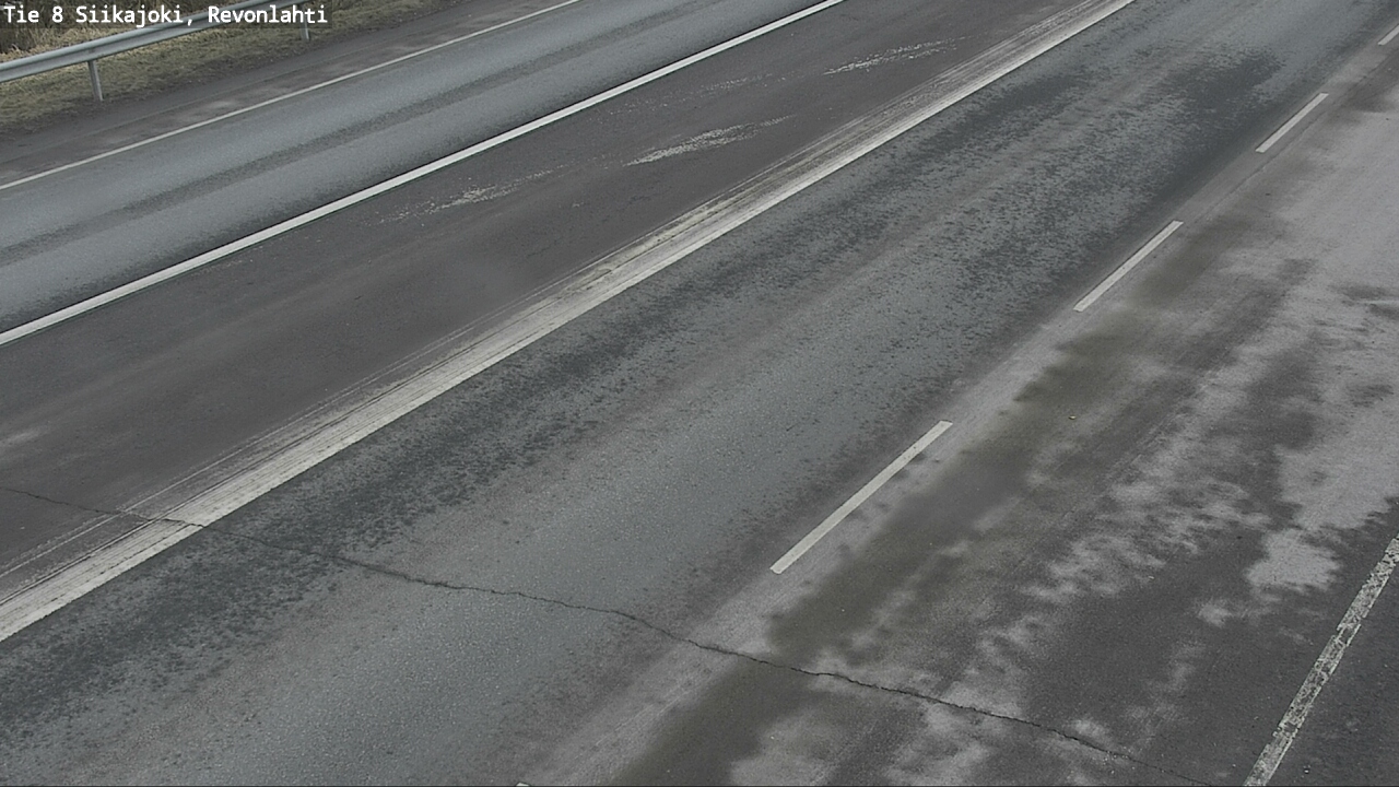 Weather Camera Image Road 8 Siikajoki, Revonlahti, Siikajoki, Pohjois-Pohjanmaa