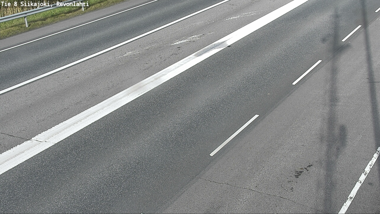 Weather Camera Image Road 8 Siikajoki, Revonlahti, Siikajoki, Pohjois-Pohjanmaa