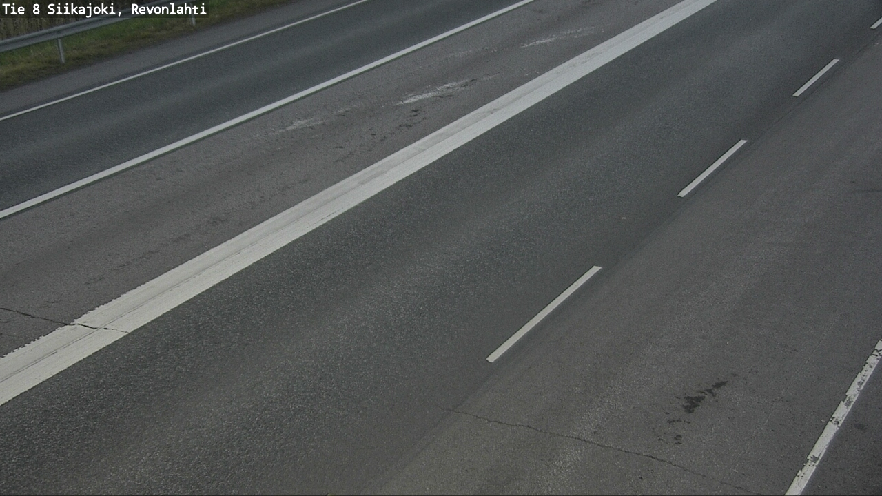 Weather Camera Image Road 8 Siikajoki, Revonlahti, Siikajoki, Pohjois-Pohjanmaa