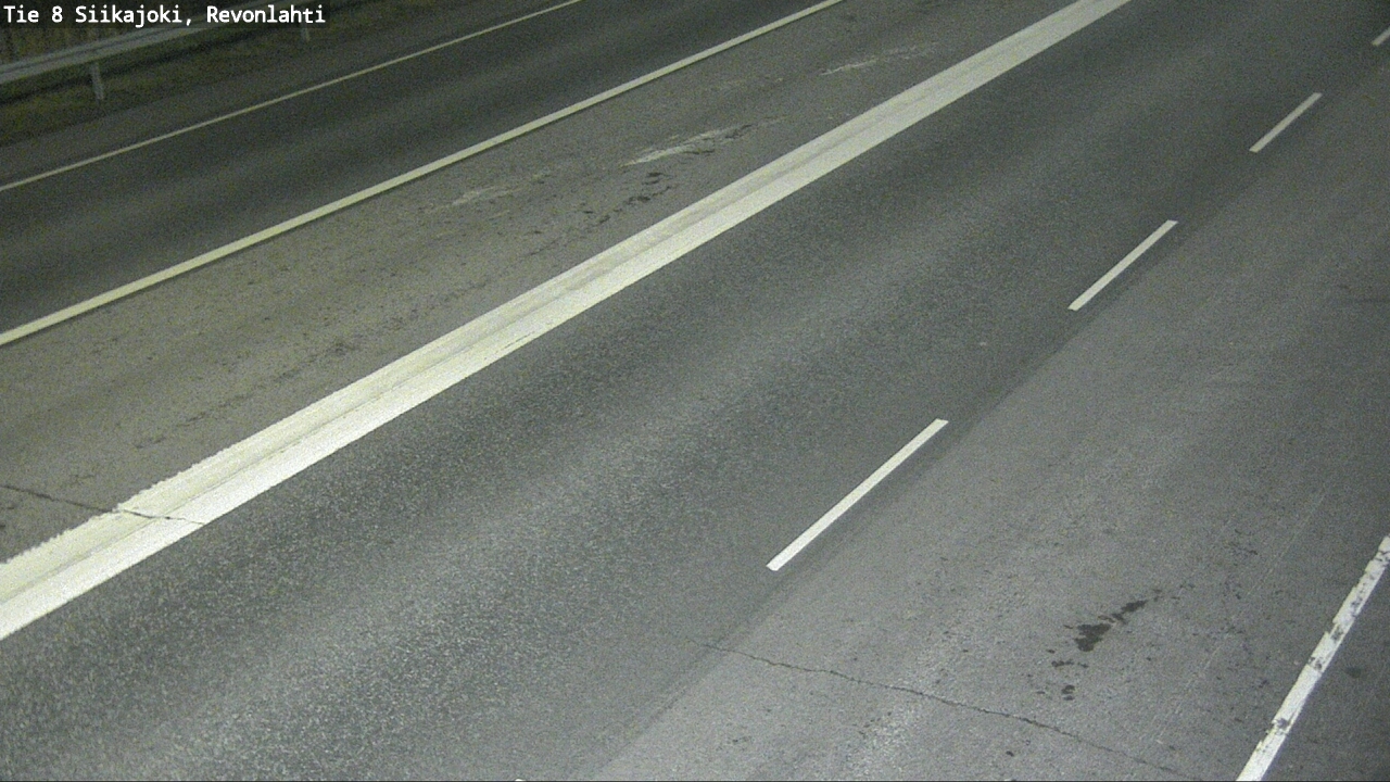 Weather Camera Image Road 8 Siikajoki, Revonlahti, Siikajoki, Pohjois-Pohjanmaa