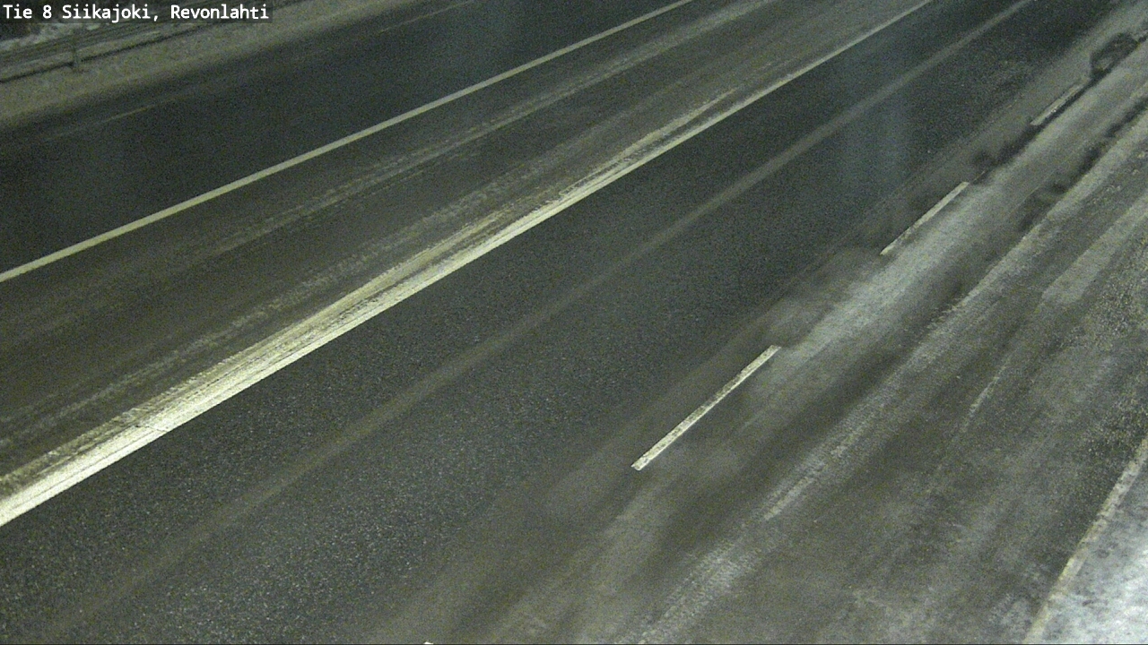 Weather Camera Image Road 8 Siikajoki, Revonlahti, Siikajoki, Pohjois-Pohjanmaa