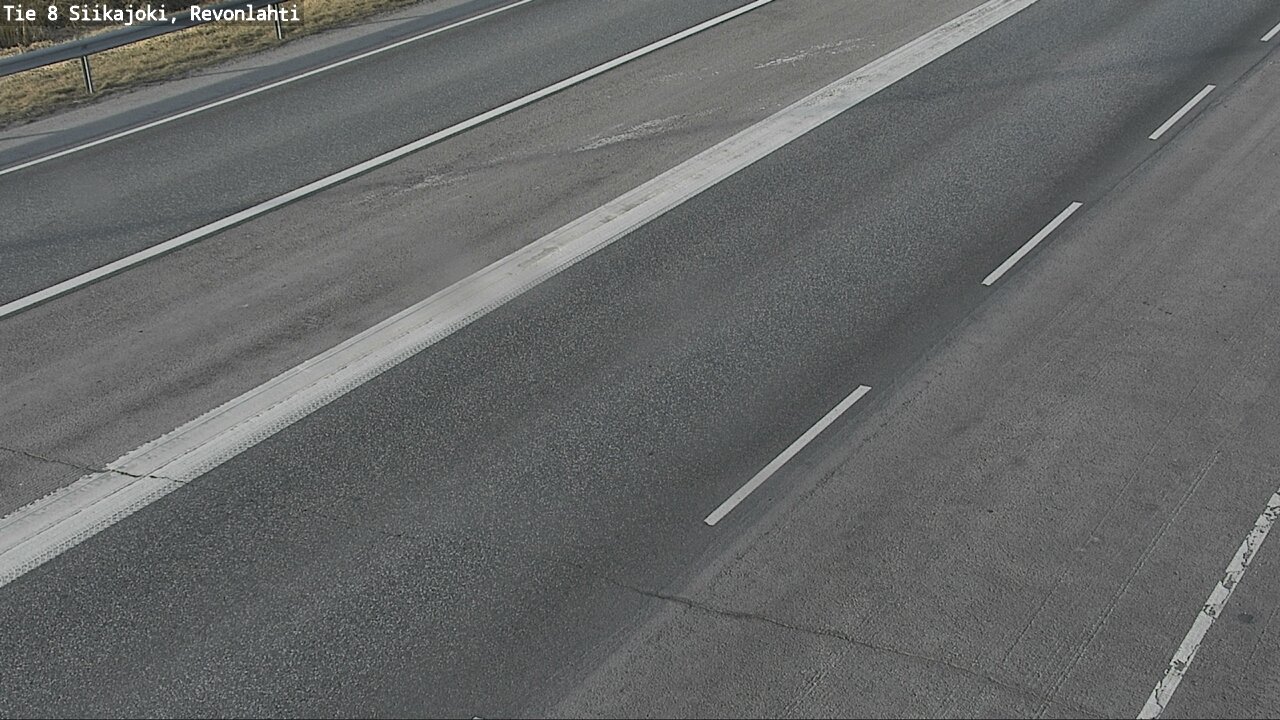 Weather Camera Image Väg 8 Siikajoki, Revolax, Siikajoki, Pohjois-Pohjanmaa