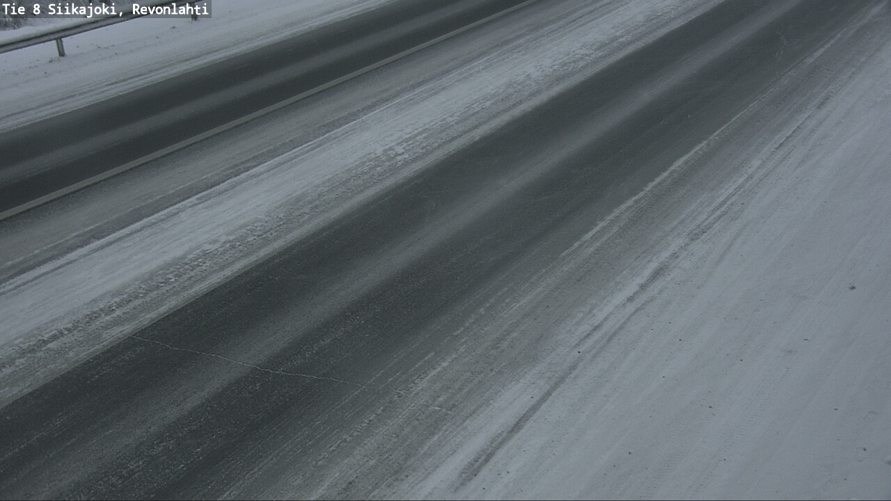 Weather Camera Image Road 8 Siikajoki, Revonlahti, Siikajoki, Pohjois-Pohjanmaa