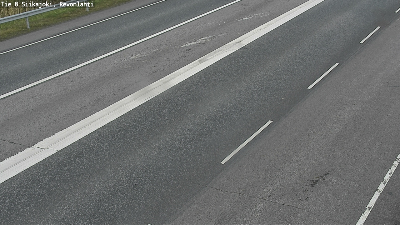 Weather Camera Image Road 8 Siikajoki, Revonlahti, Siikajoki, Pohjois-Pohjanmaa