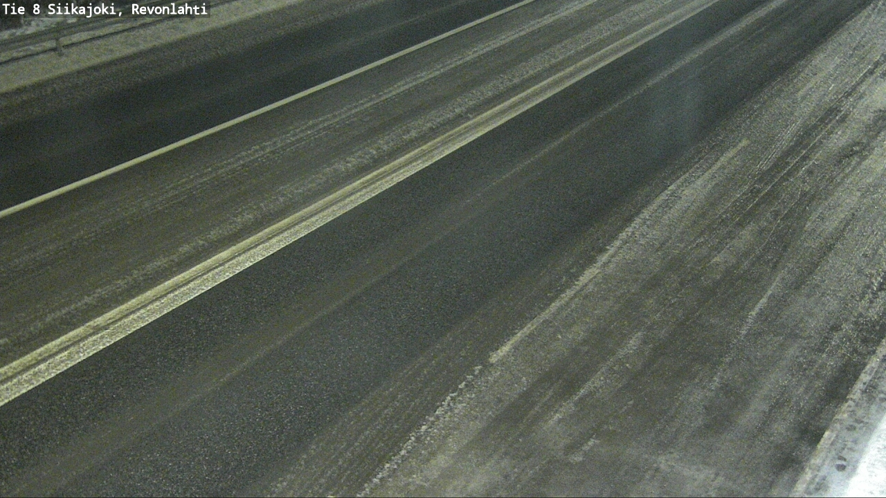 Weather Camera Image Road 8 Siikajoki, Revonlahti, Siikajoki, Pohjois-Pohjanmaa