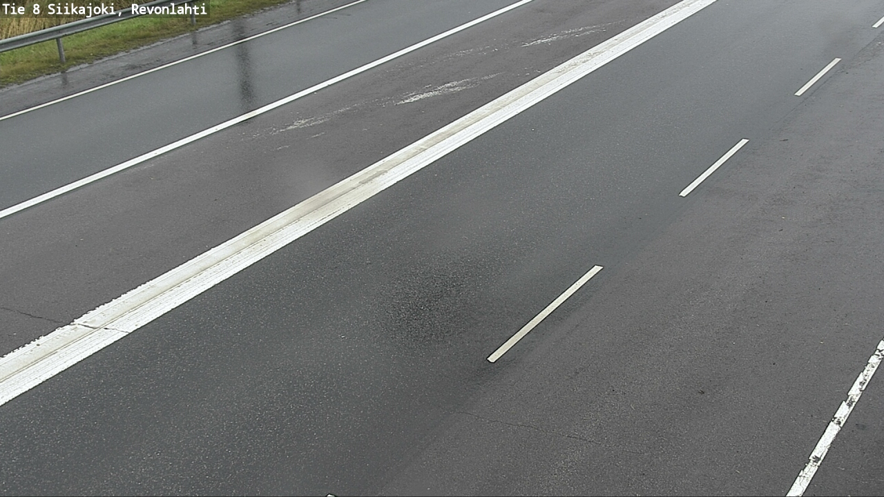 Weather Camera Image Road 8 Siikajoki, Revonlahti, Siikajoki, Pohjois-Pohjanmaa
