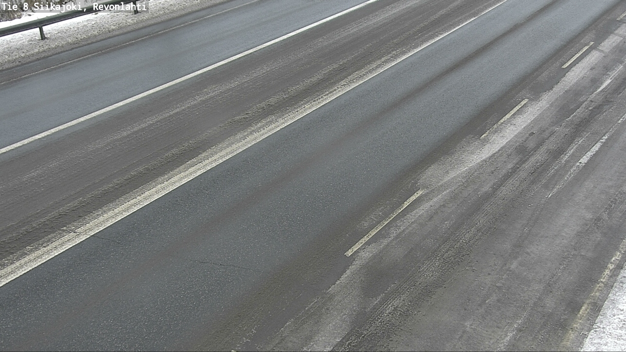 Weather Camera Image Road 8 Siikajoki, Revonlahti, Siikajoki, Pohjois-Pohjanmaa