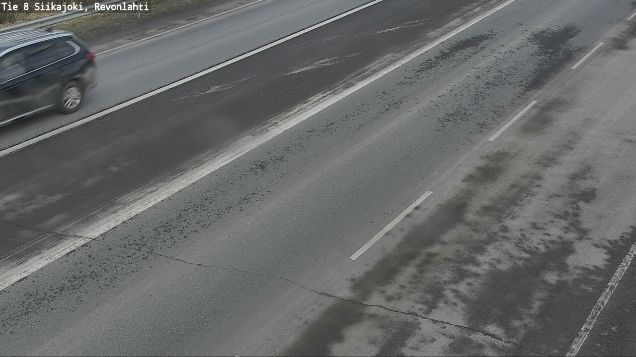 Weather Camera Image Väg 8 Siikajoki, Revolax, Siikajoki, Pohjois-Pohjanmaa