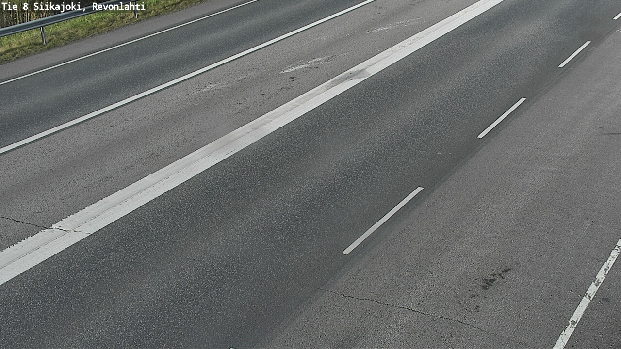 Weather Camera Image Road 8 Siikajoki, Revonlahti, Siikajoki, Pohjois-Pohjanmaa