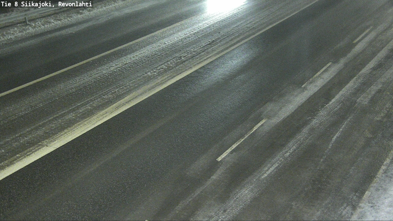 Weather Camera Image Road 8 Siikajoki, Revonlahti, Siikajoki, Pohjois-Pohjanmaa