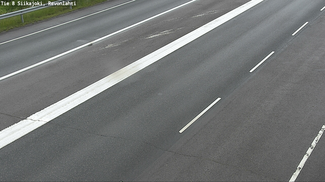 Weather Camera Image Road 8 Siikajoki, Revonlahti, Siikajoki, Pohjois-Pohjanmaa