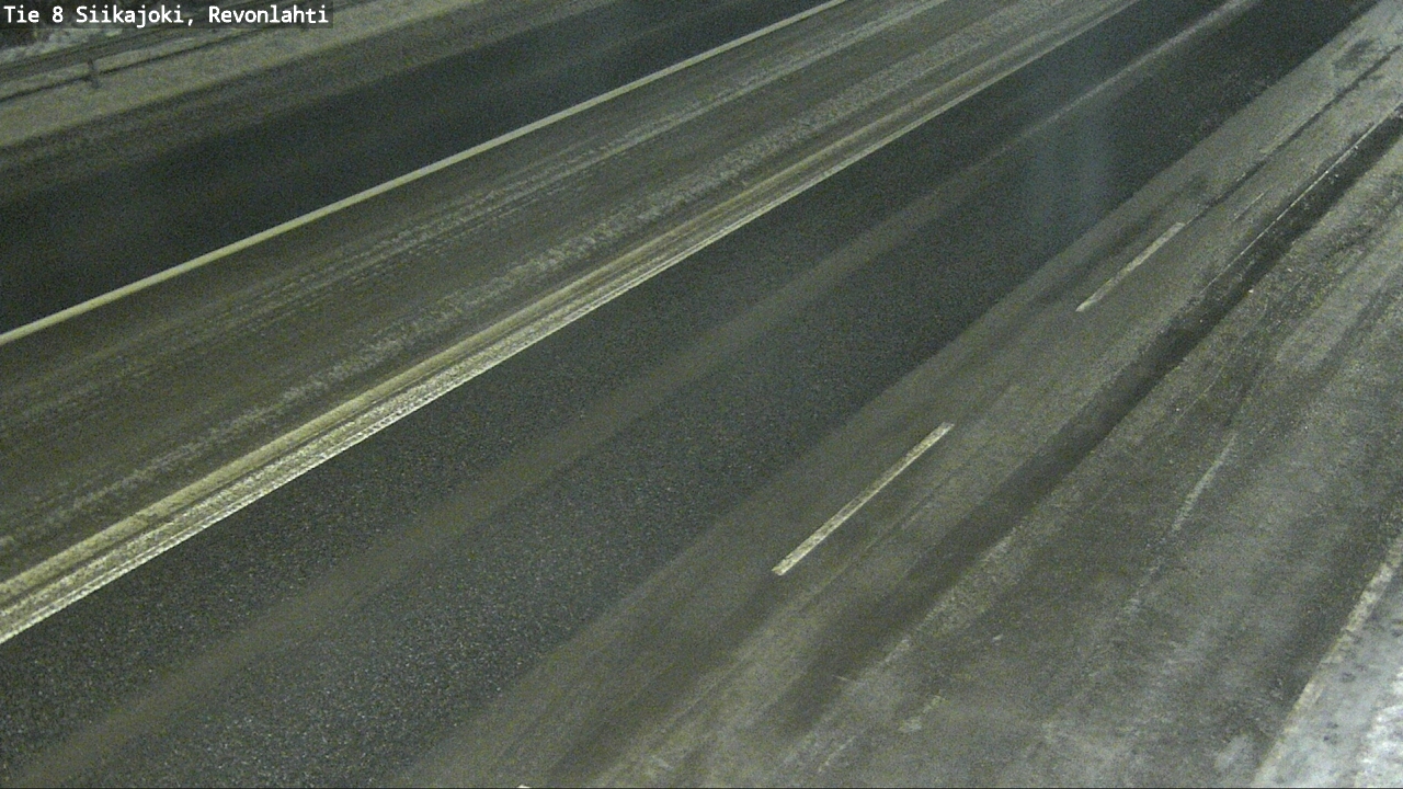Weather Camera Image Road 8 Siikajoki, Revonlahti, Siikajoki, Pohjois-Pohjanmaa