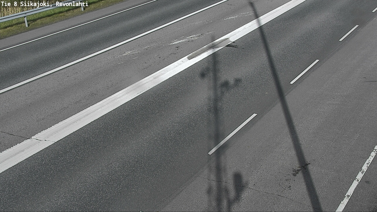Weather Camera Image Road 8 Siikajoki, Revonlahti, Siikajoki, Pohjois-Pohjanmaa
