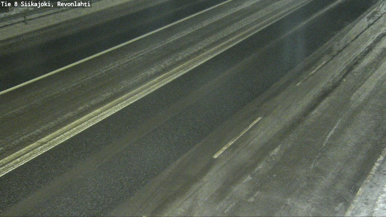 Weather Camera Image Road 8 Siikajoki, Revonlahti, Siikajoki, Pohjois-Pohjanmaa