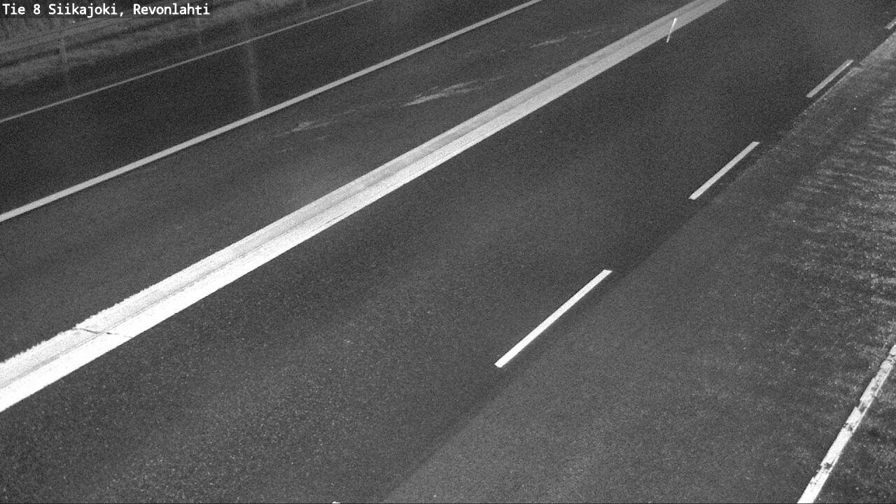 Weather Camera Image Road 8 Siikajoki, Revonlahti, Siikajoki, Pohjois-Pohjanmaa