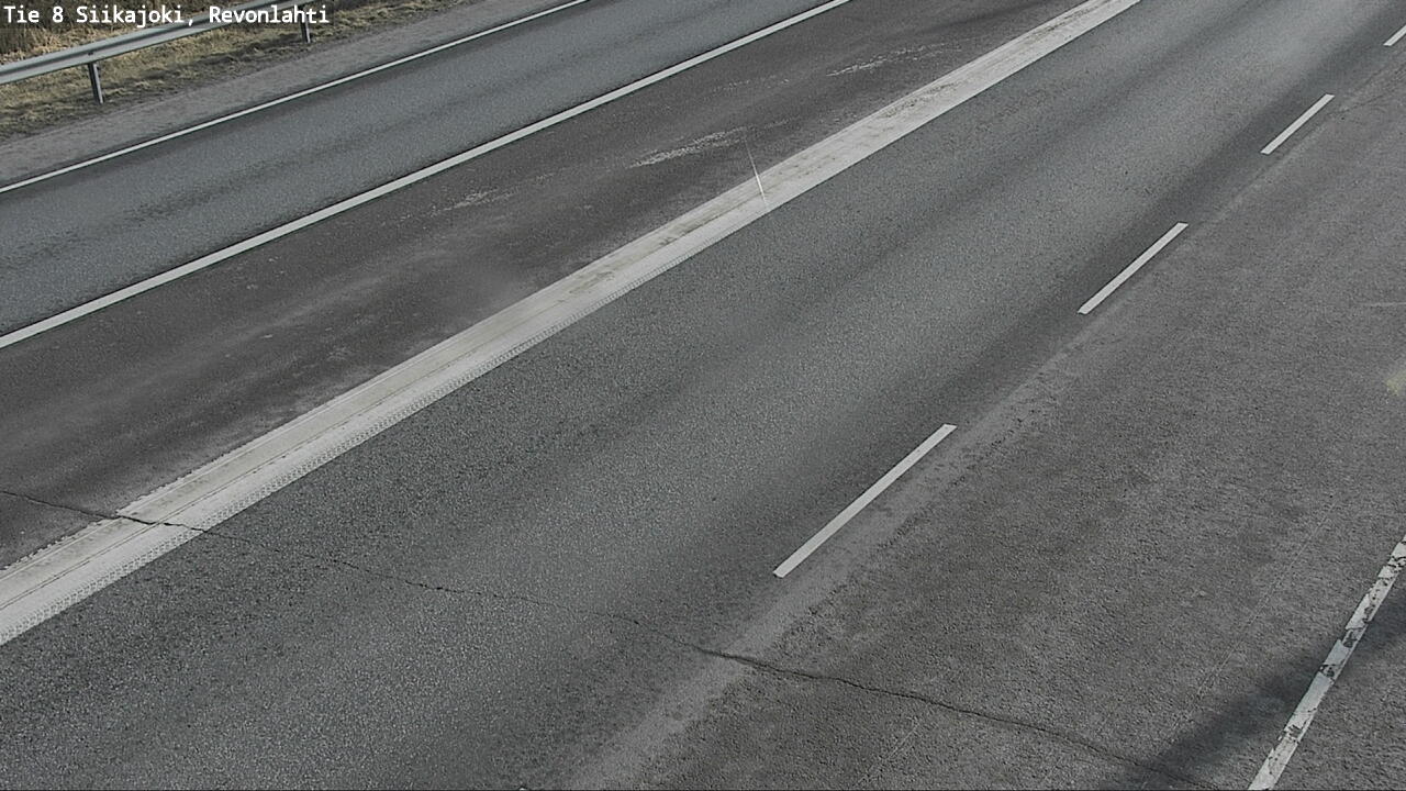 Weather Camera Image Väg 8 Siikajoki, Revolax, Siikajoki, Pohjois-Pohjanmaa
