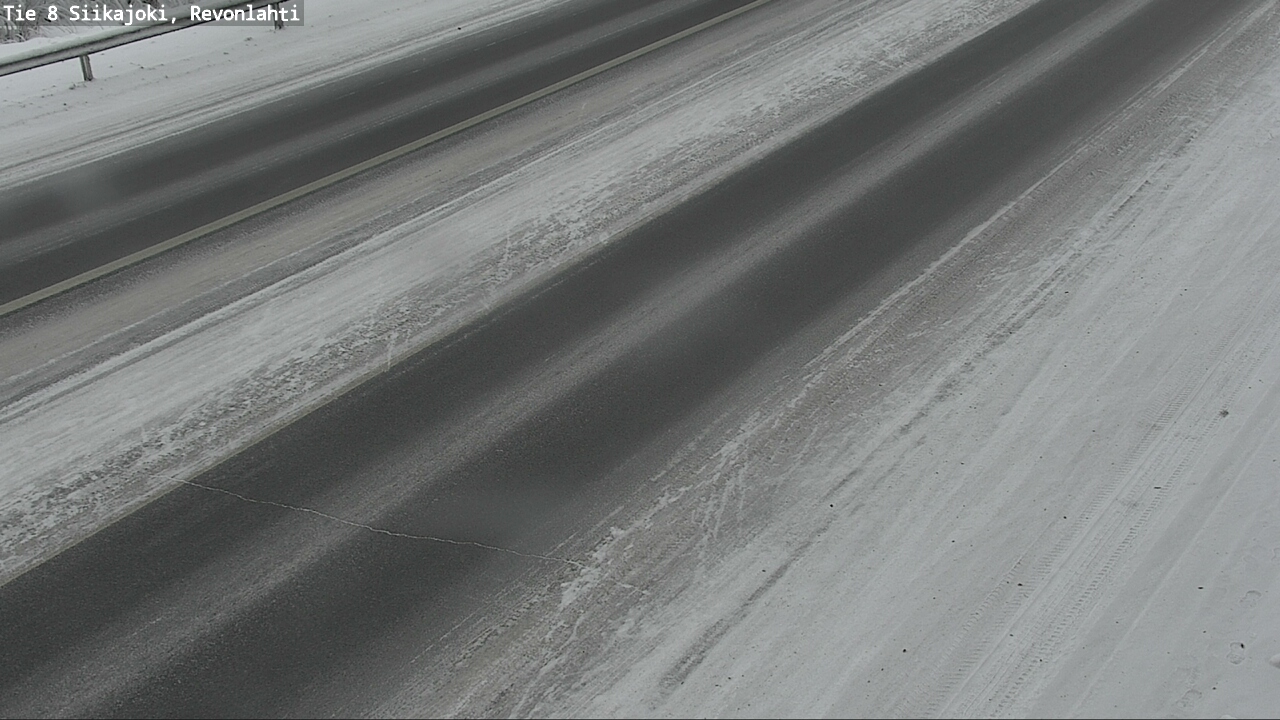 Weather Camera Image Road 8 Siikajoki, Revonlahti, Siikajoki, Pohjois-Pohjanmaa