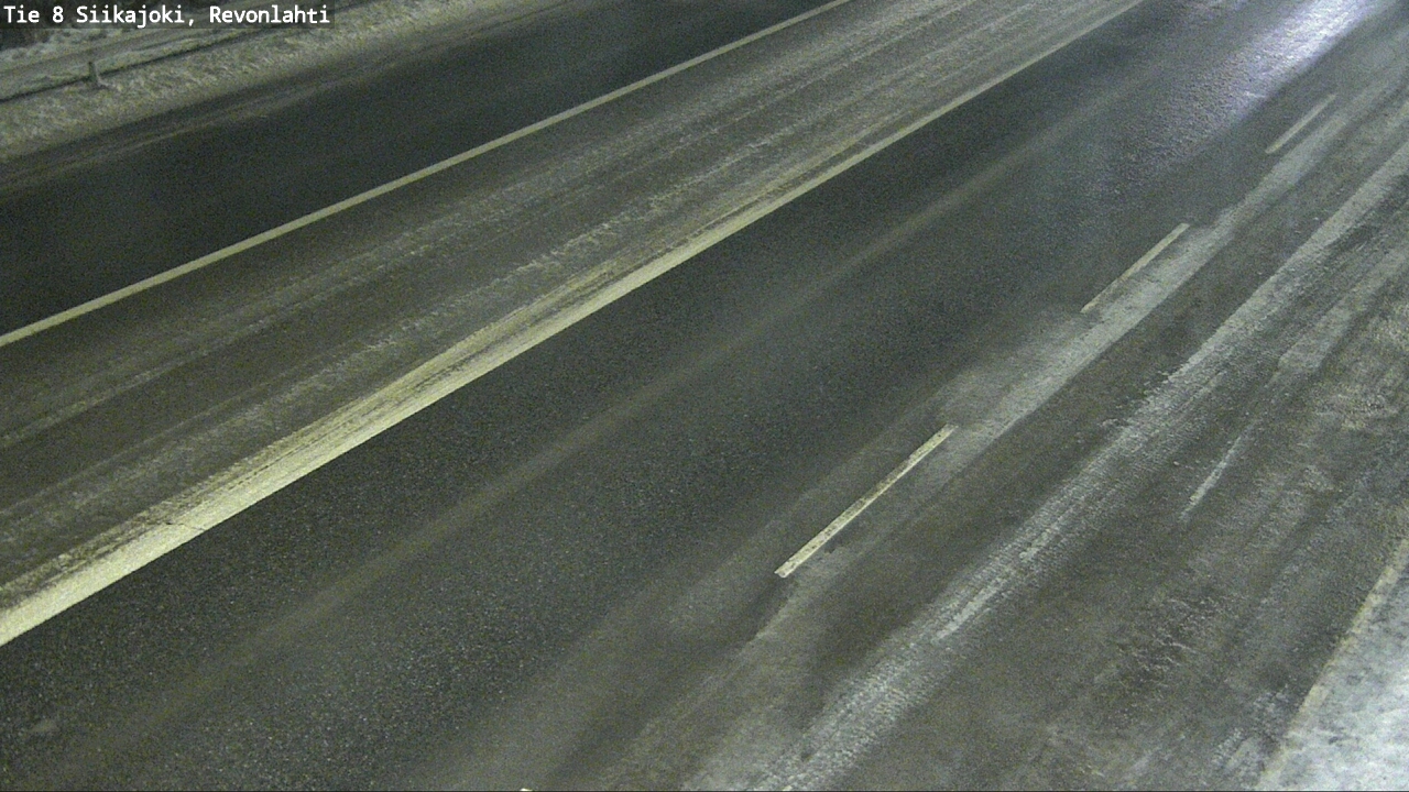 Weather Camera Image Road 8 Siikajoki, Revonlahti, Siikajoki, Pohjois-Pohjanmaa