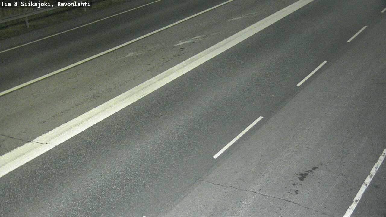 Weather Camera Image Road 8 Siikajoki, Revonlahti, Siikajoki, Pohjois-Pohjanmaa