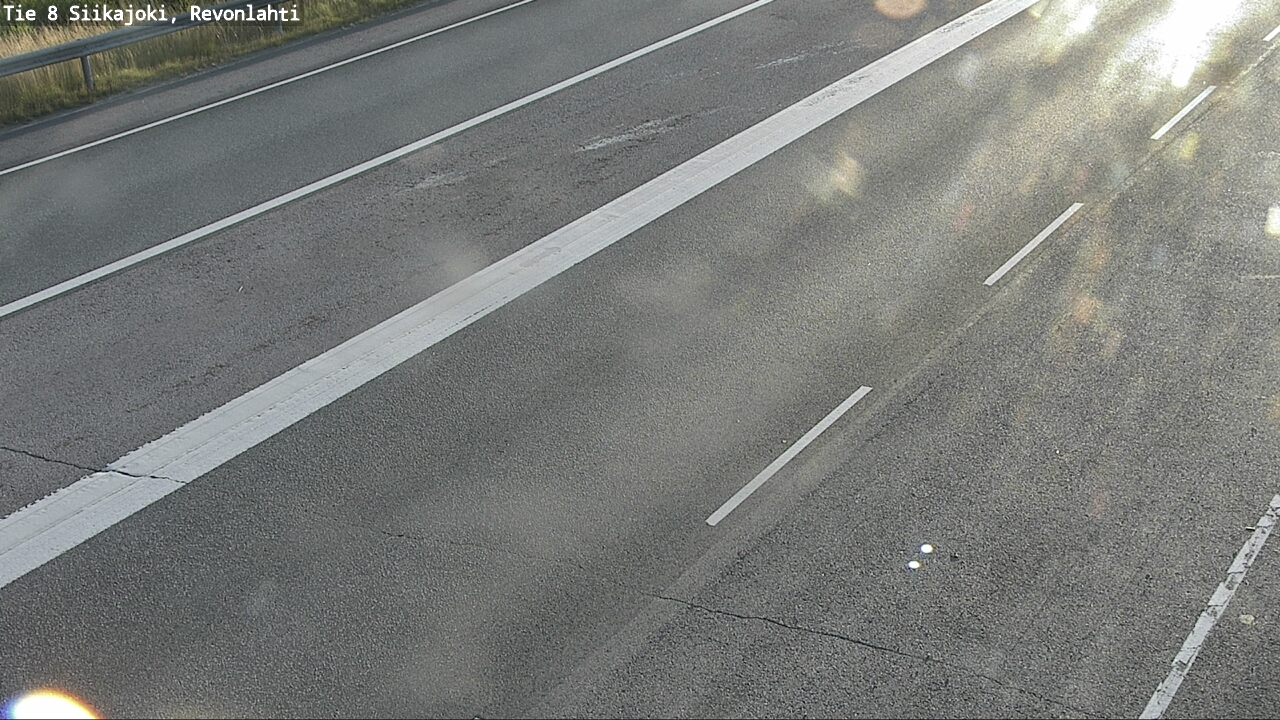 Weather Camera Image Väg 8 Siikajoki, Revolax, Siikajoki, Pohjois-Pohjanmaa