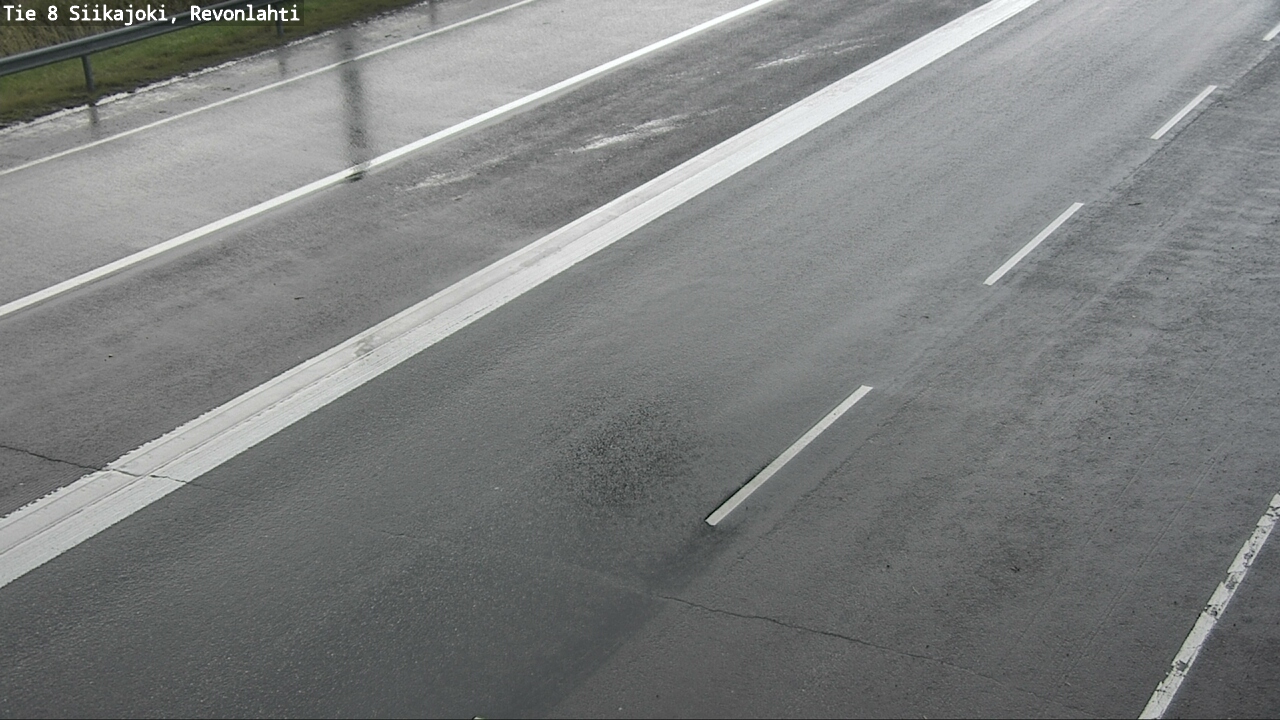 Weather Camera Image Road 8 Siikajoki, Revonlahti, Siikajoki, Pohjois-Pohjanmaa