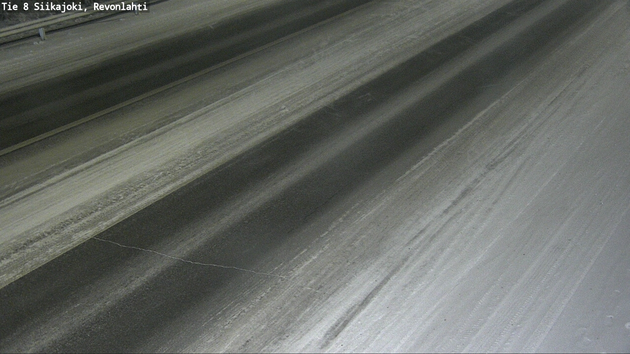 Weather Camera Image Road 8 Siikajoki, Revonlahti, Siikajoki, Pohjois-Pohjanmaa