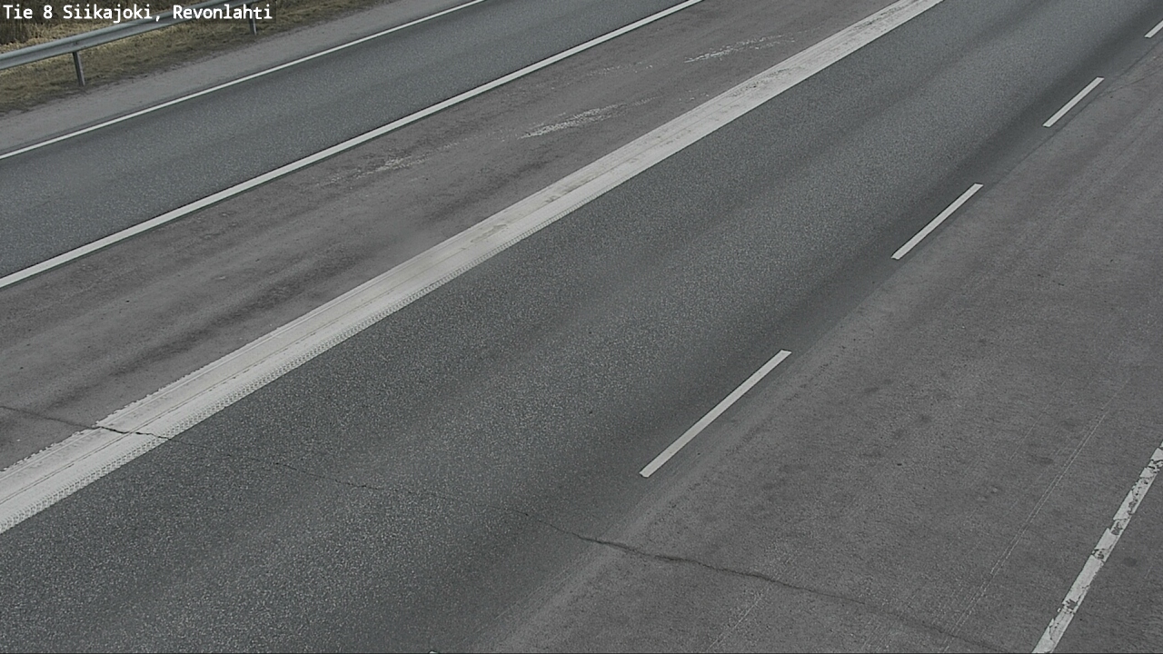 Weather Camera Image Väg 8 Siikajoki, Revolax, Siikajoki, Pohjois-Pohjanmaa