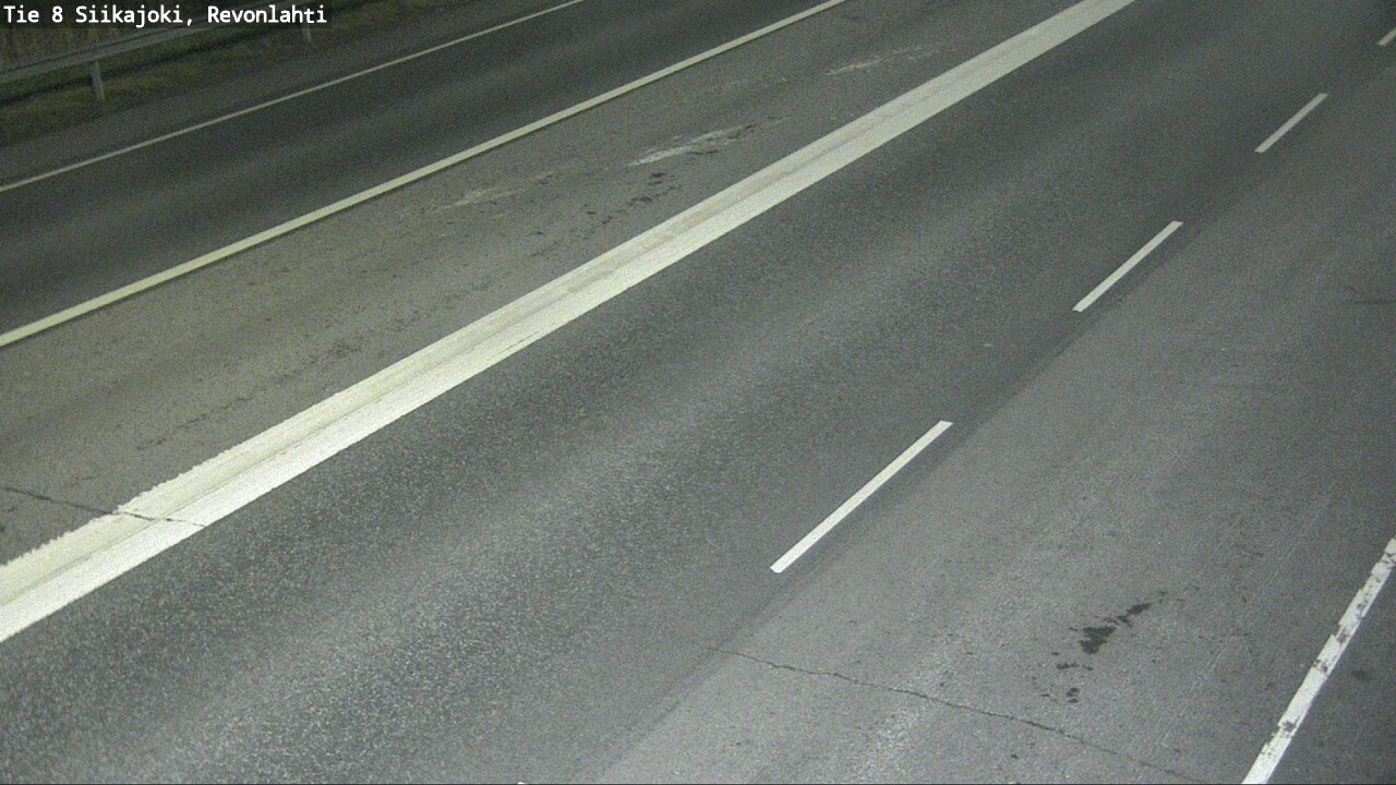 Weather Camera Image Road 8 Siikajoki, Revonlahti, Siikajoki, Pohjois-Pohjanmaa