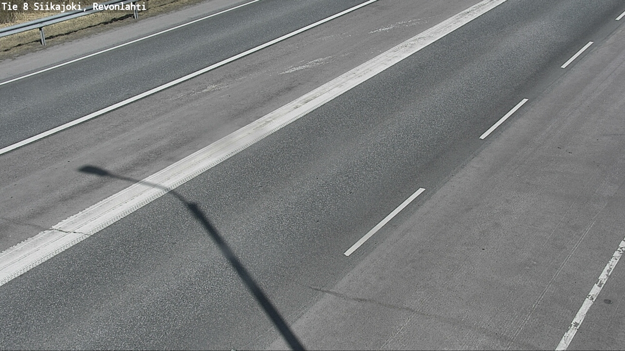 Weather Camera Image Väg 8 Siikajoki, Revolax, Siikajoki, Pohjois-Pohjanmaa