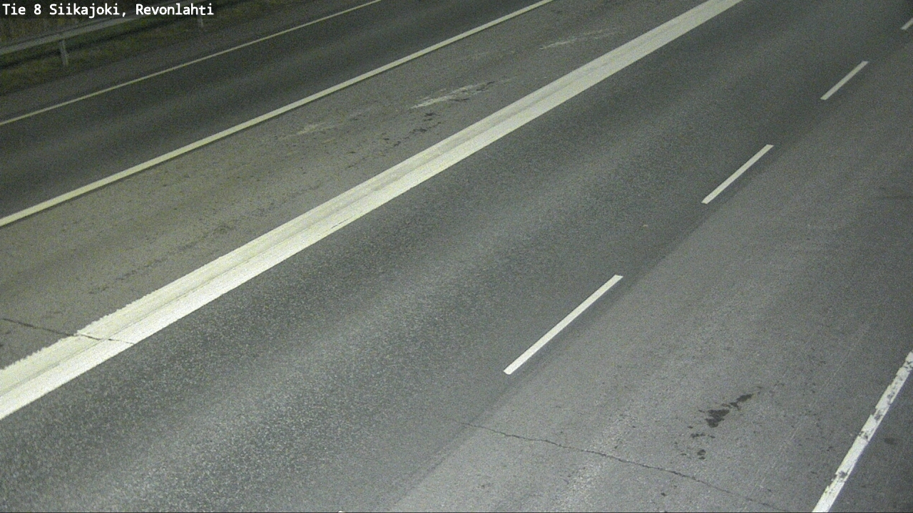Weather Camera Image Road 8 Siikajoki, Revonlahti, Siikajoki, Pohjois-Pohjanmaa