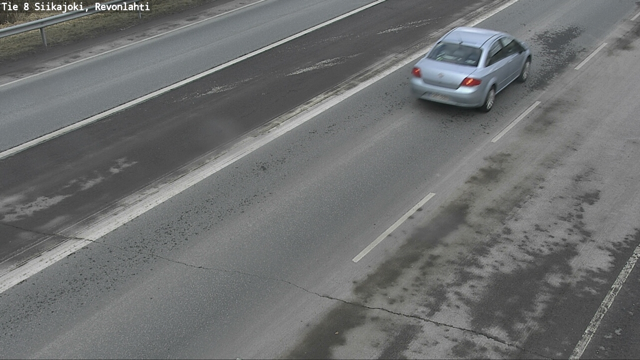 Weather Camera Image Väg 8 Siikajoki, Revolax, Siikajoki, Pohjois-Pohjanmaa