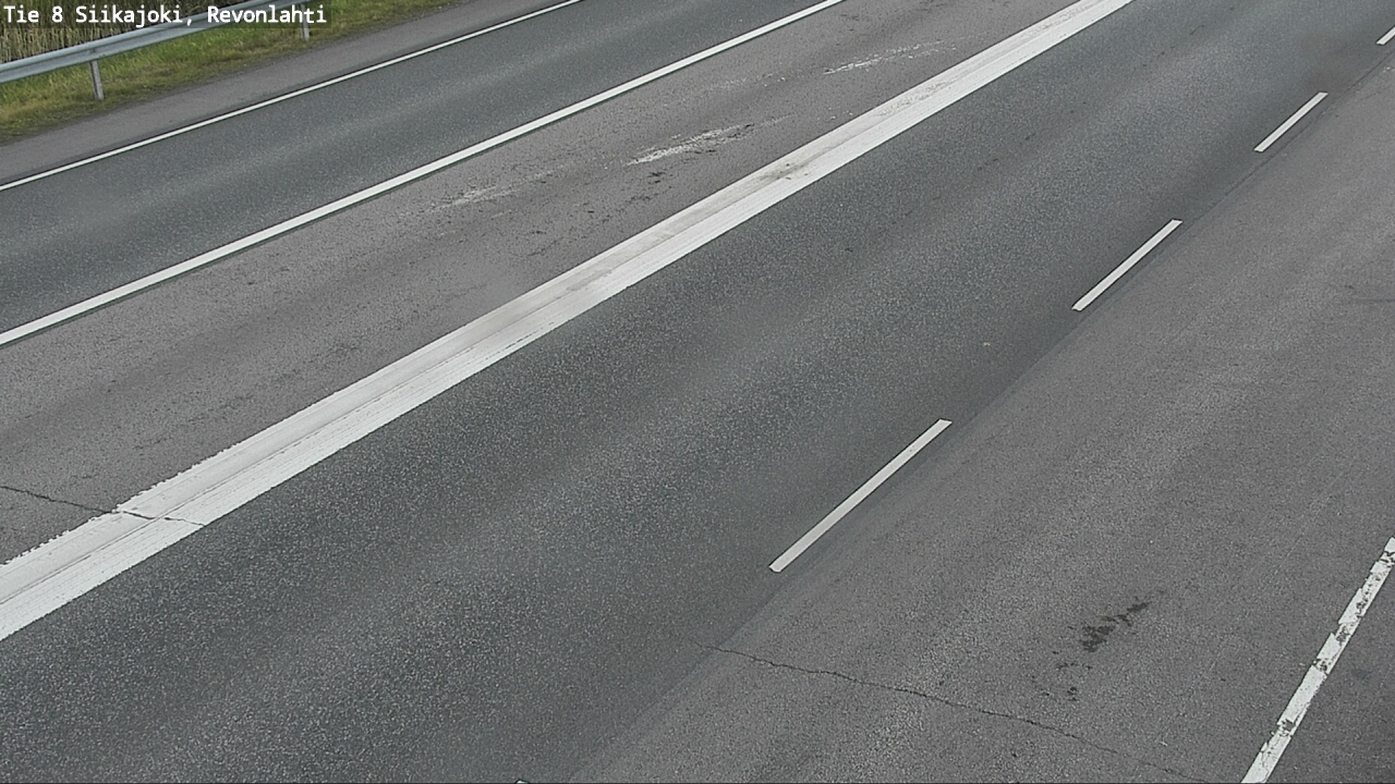 Weather Camera Image Road 8 Siikajoki, Revonlahti, Siikajoki, Pohjois-Pohjanmaa