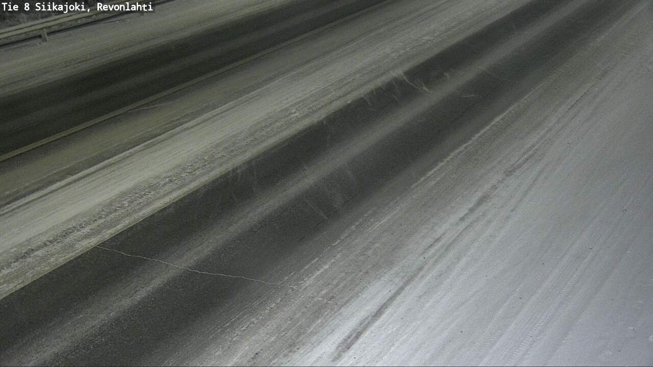 Weather Camera Image Road 8 Siikajoki, Revonlahti, Siikajoki, Pohjois-Pohjanmaa