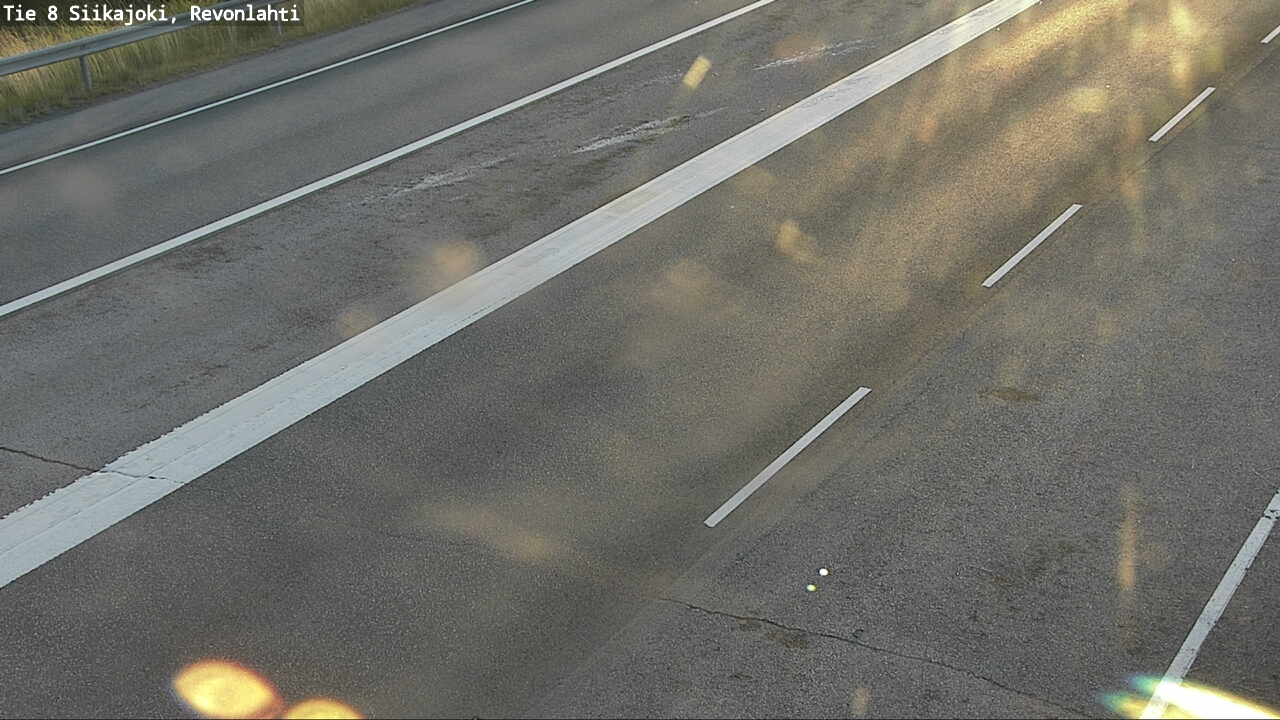 Weather Camera Image Väg 8 Siikajoki, Revolax, Siikajoki, Pohjois-Pohjanmaa