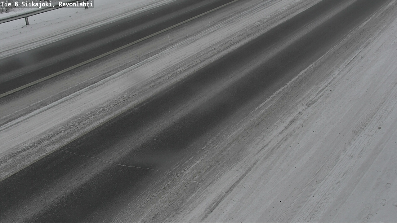 Weather Camera Image Road 8 Siikajoki, Revonlahti, Siikajoki, Pohjois-Pohjanmaa